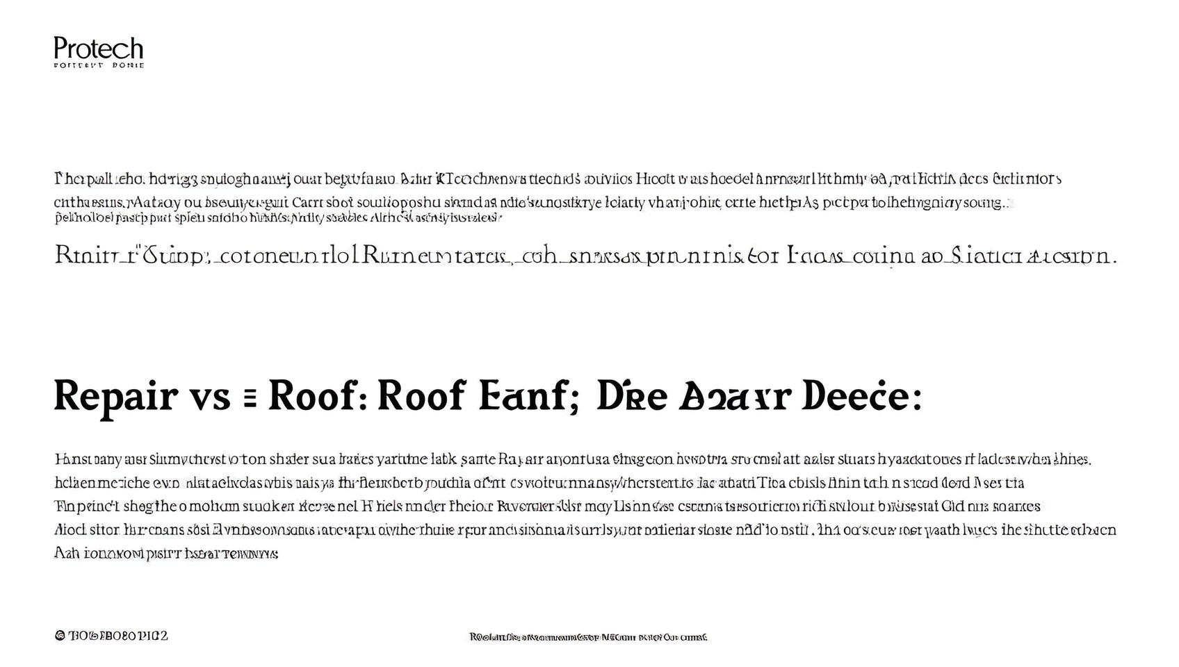 Repair vs Re-Roof: How to Decide