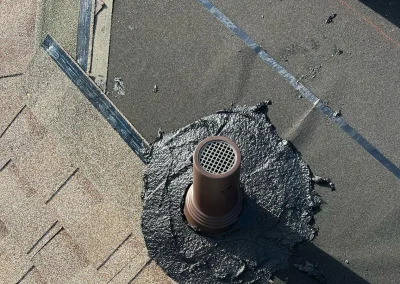 Roof Repair chimney flashing