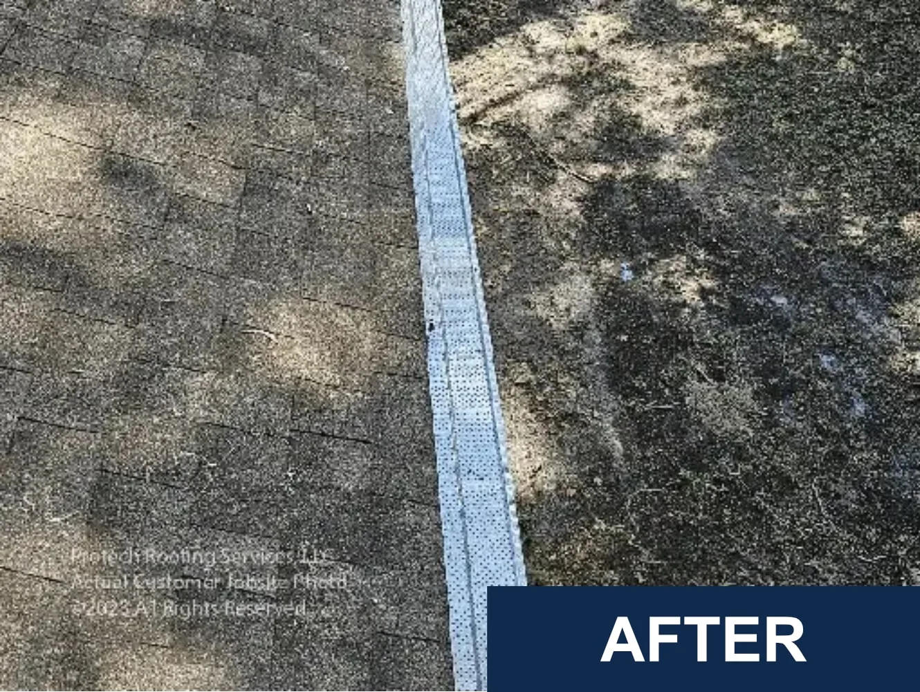 Completed gutter and fascia repair in Brooksville, FL by Protech Roofing.