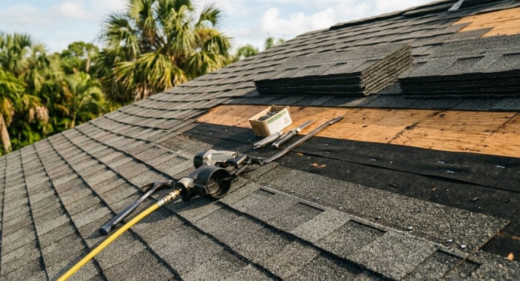 roof repair in sugarmill woods fl
