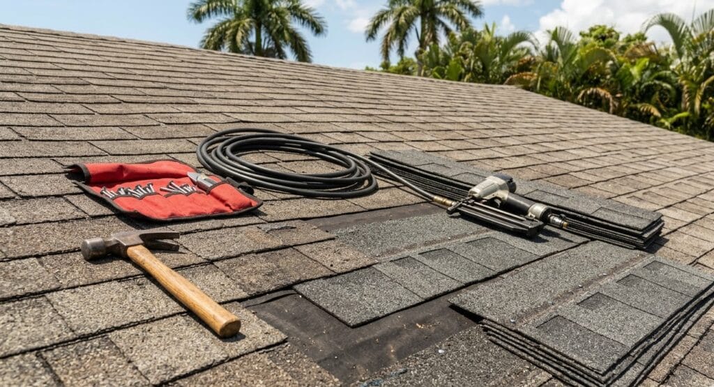 roof replacement in heritage pines fl