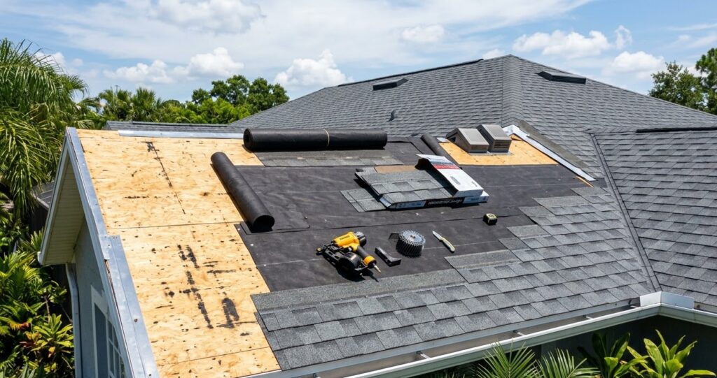 roof replacement in hudson fl
