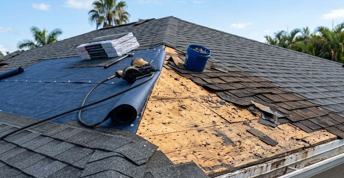 roof replacement in pine island fl
