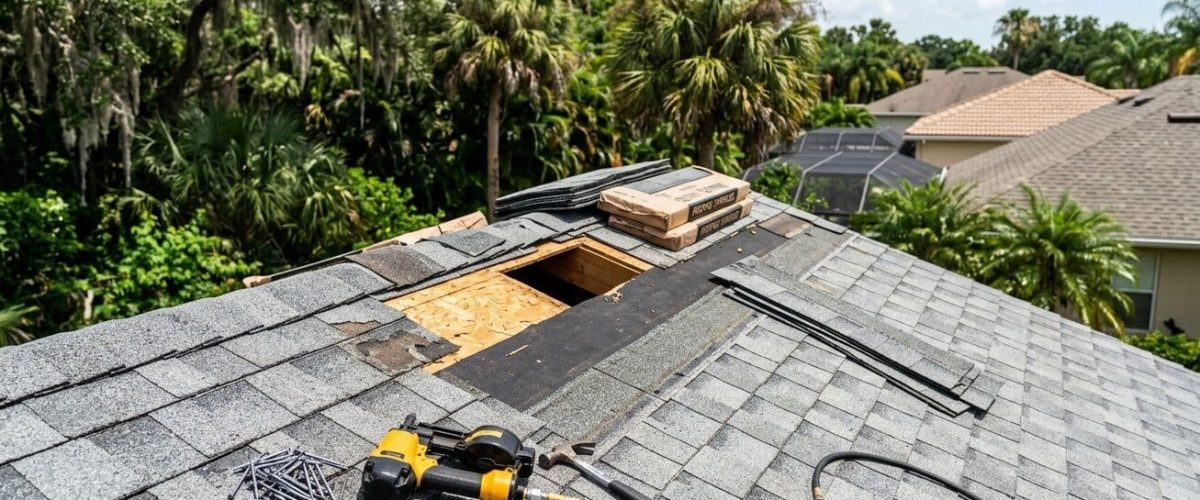 roof repair in north brooksville fl
